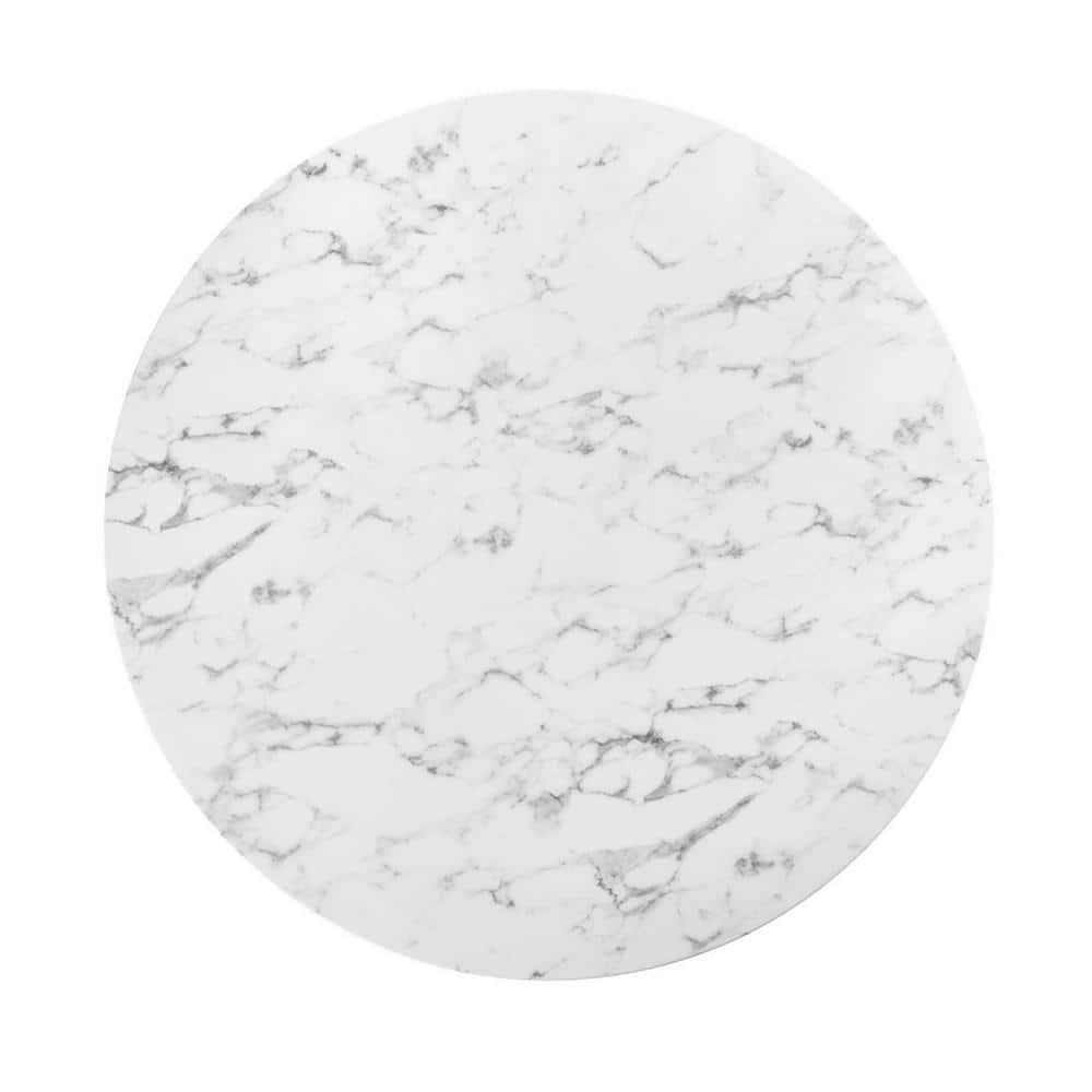 Modway Modway Lippa Oval Artificial Marble Dining Table