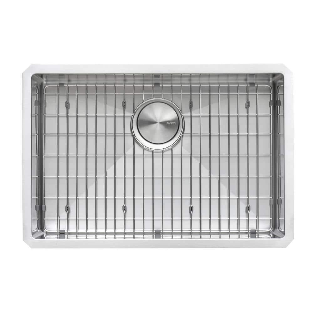 Ruvati RVH7250 Ruvati 28-inch Undermount 16 Gauge Stainless Steel Kitchen Sink Rounded Corners Single Bowl