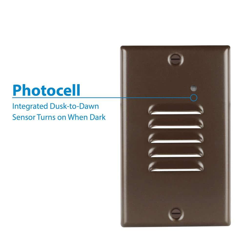 NICOR Lighting Integrated LED Step Light