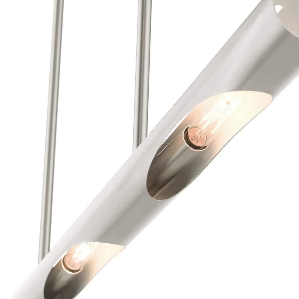 Livex Lighting Acra 3 - Light Chandelier in  Brushed Nickel