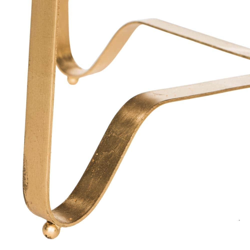 Elisha Accent Table - Gold/Black - Safavieh.