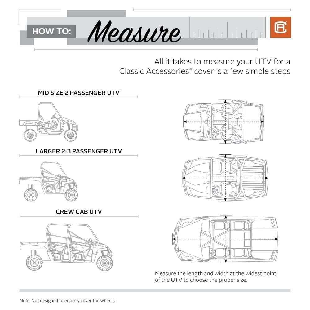 XX-Large UTV Deluxe Storage Cover