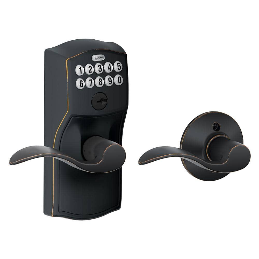 Schlage Fe575-Cam-Acc Camelot Keypad Entry - Bronze
