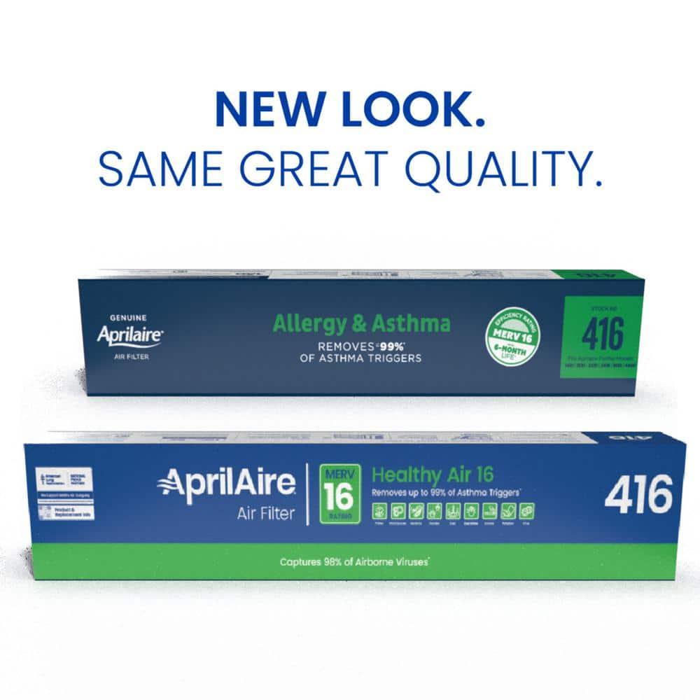 Official Aprilaire 416 Filter Media Replacement 2410, 4400