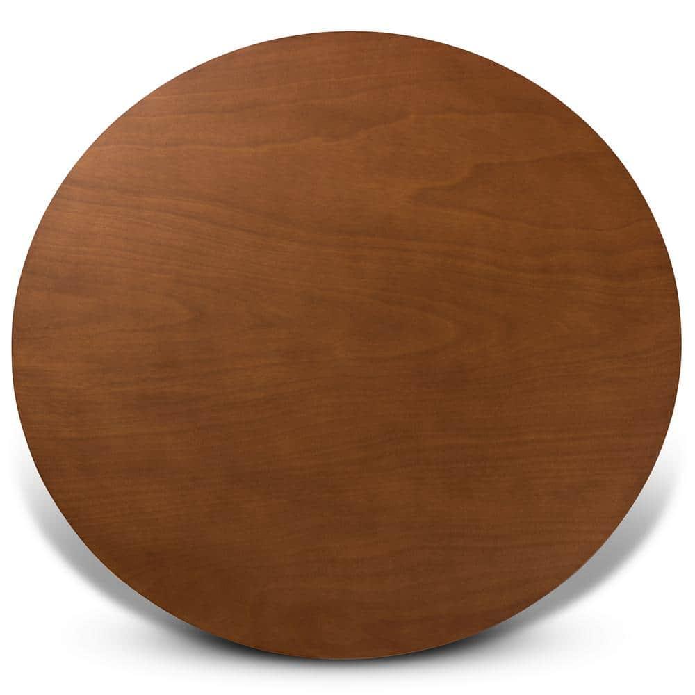 Baxton Studio Mare Modern and Contemporary Transitional Walnut Brown Finished Wood 7-Piece Dining Set