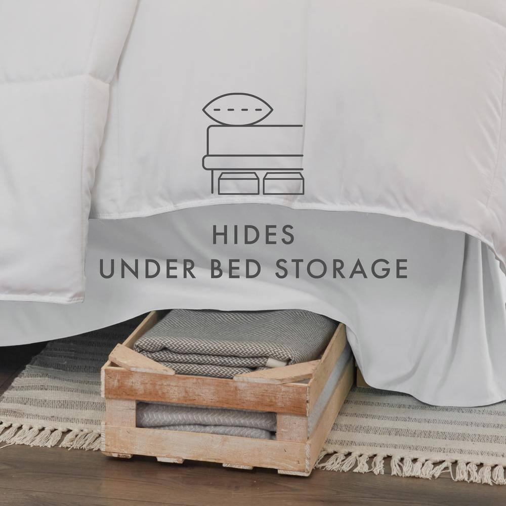 IEnjoy Home Simply Soft™ Bed Skirt