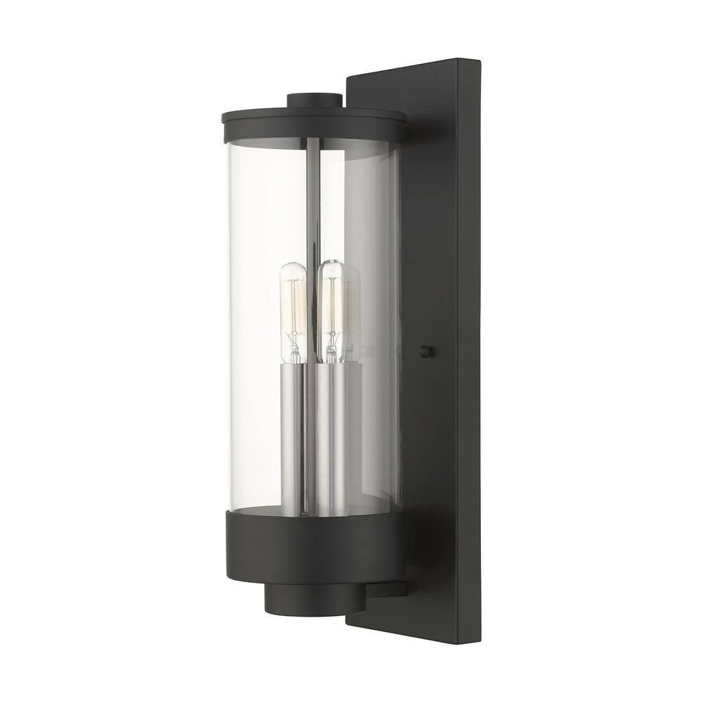 Livex Lighting Hillcrest 2 - Light Wall Light in  Textured Black