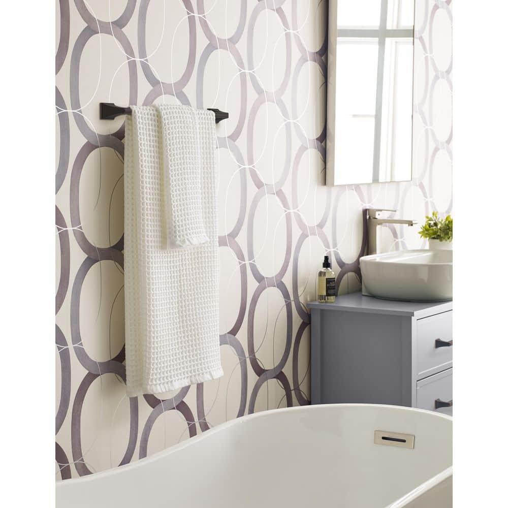 Oil-Rubbed Bronze 18-Inch Wall Mounted Towel Bar