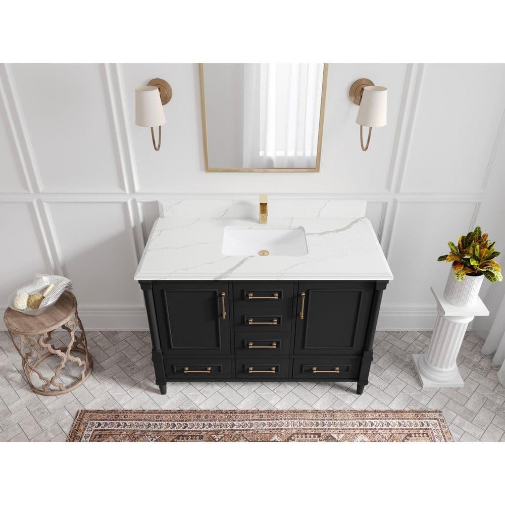 Willow Collections Aberdeen 48'' Single Bathroom Vanity with Top