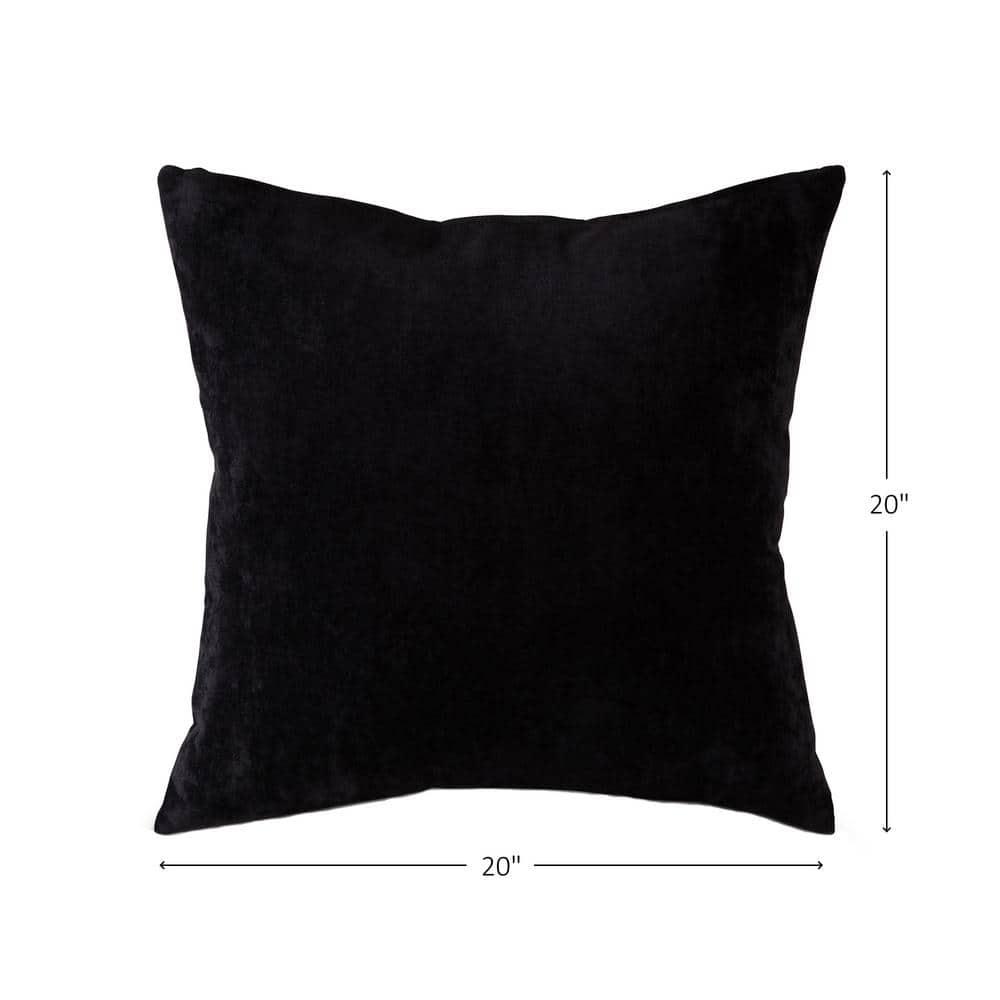 Velvet Polyester Throw Pillow