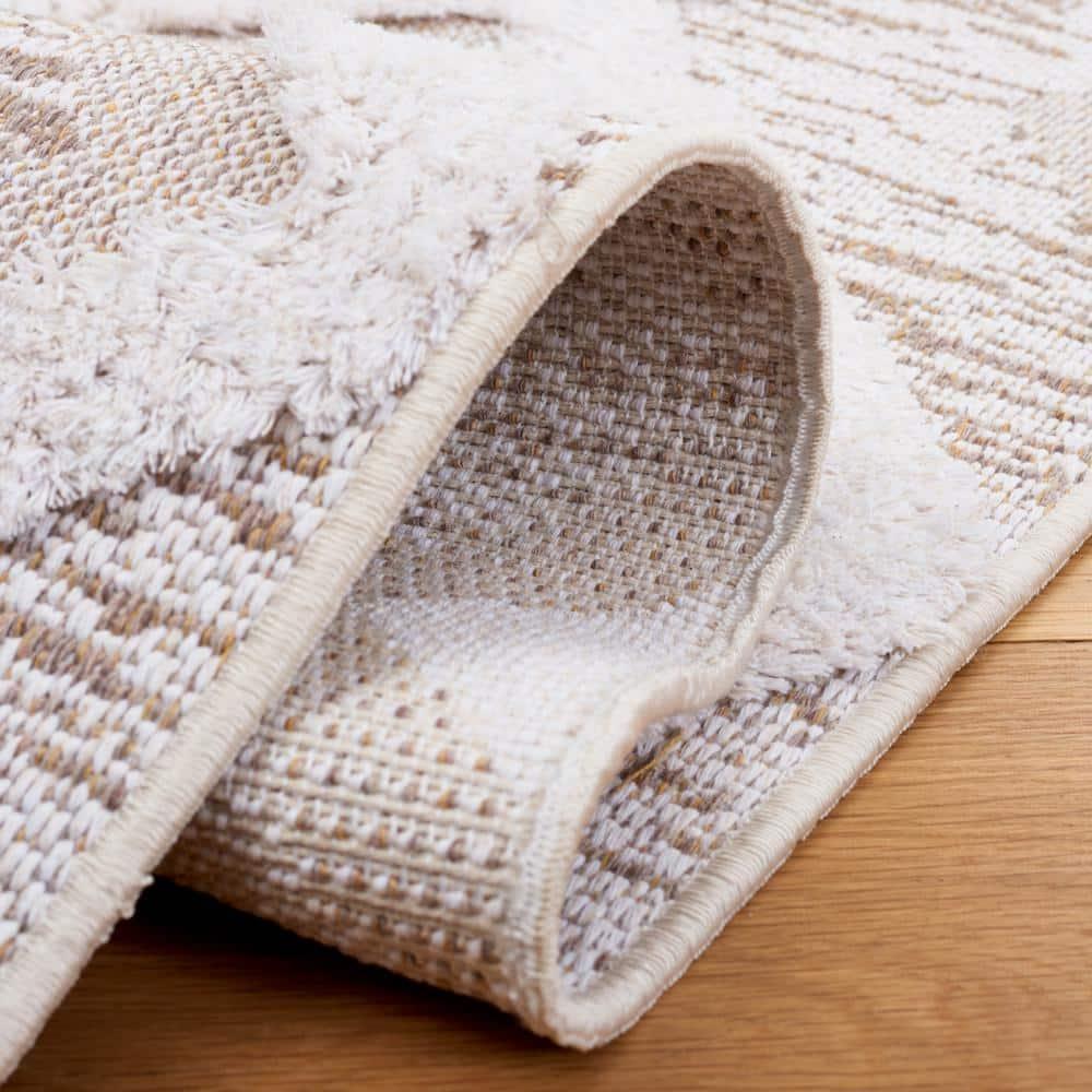 Augustine AGT730 Machine Made Indoor Area Rug - Ivory/Beige - 6'-4"x9'-6" - Safavieh