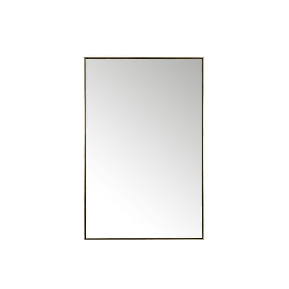 Rohe Metal Flat Wall Mirror