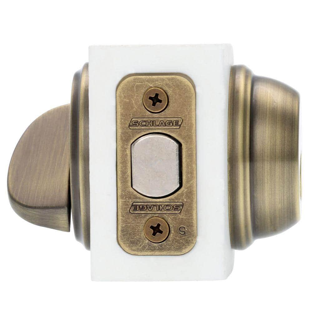 Schlage Antique Brass Zinc Double Cylinder Deadbolt