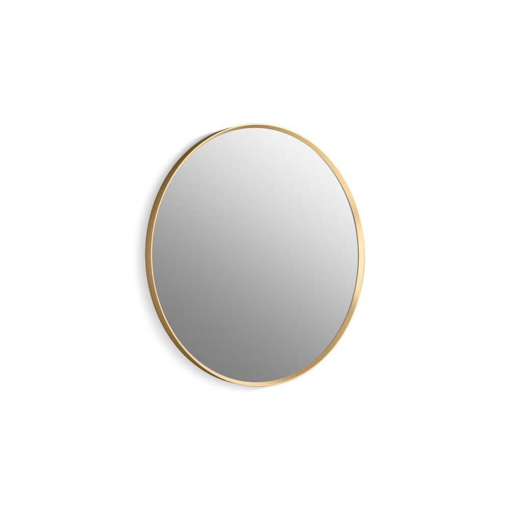 Essential Round Wall Mirror, Bathroom/Vanity Mirror with Frame