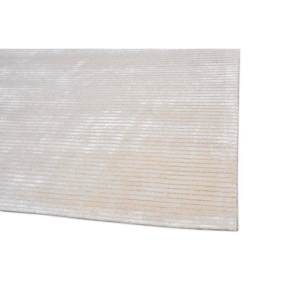 Edgy Hand Tufted Viscose Striped Rug