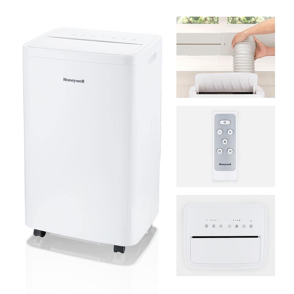Honeywell 12000 BTU 115-Volt Portable Air Conditioner with Remote, White, HW2CESAWW9