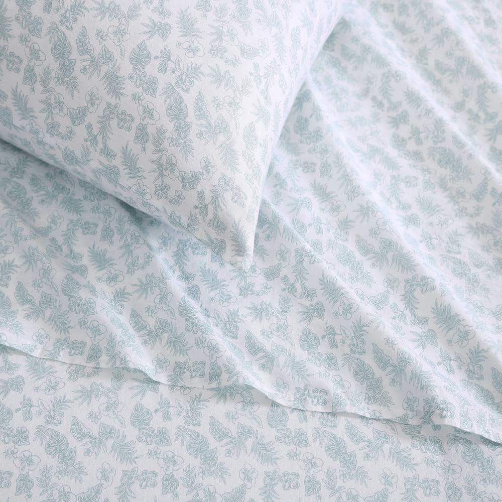 King Printed Pattern Sheet Set Hibiscus Bloom - Tommy Bahama