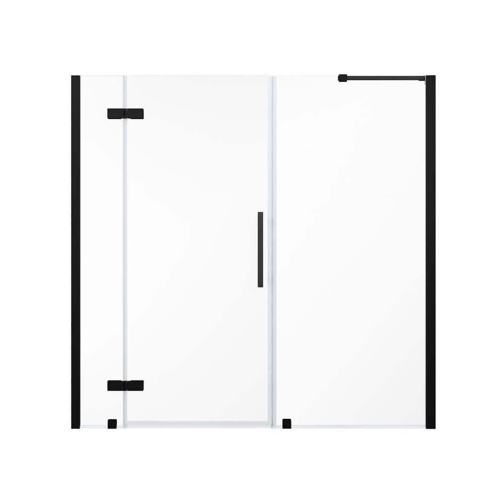 Ove Decors Endless Tampa 73" W x 72" H Alcove Frameless Shower Kit, Door, 2 Panel TA1460400