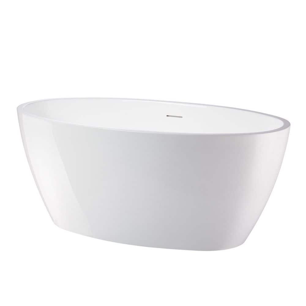 Freestanding Soaking Acrylic Bathtub