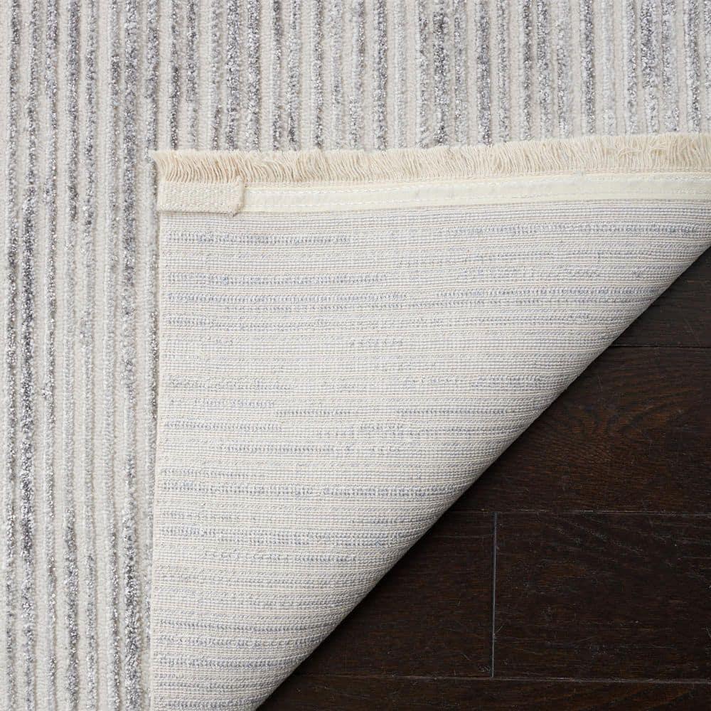 Mirage MIR470 Hand Woven Indoor Accent Rug - Ivory/Grey - 3'x5' - Safavieh