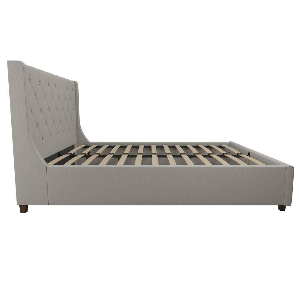 CosmoLiving by Cosmopolitan Mercer Tufted Upholstered Platform Bed