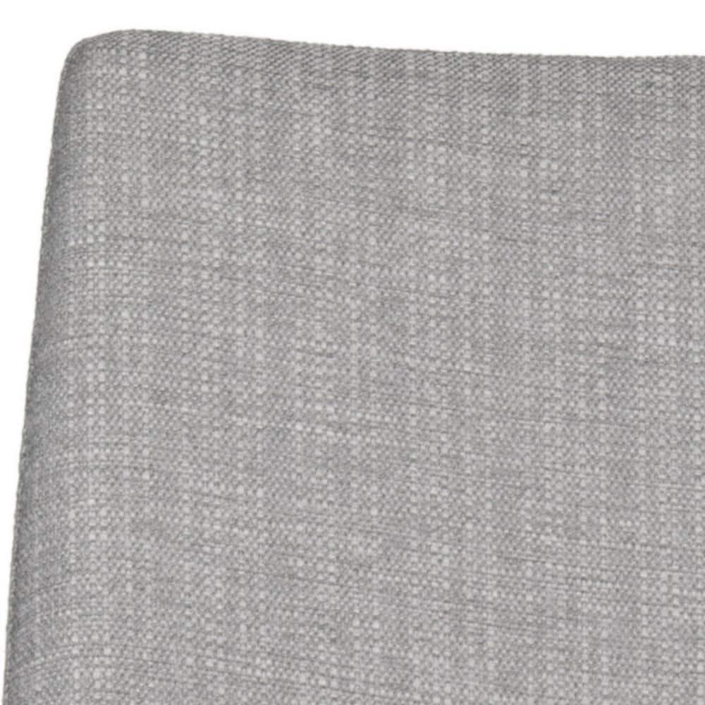 Summerset 19" H Leather Side Chair (Set of 2) - FOX2014 - Grey - Safavieh Couture
