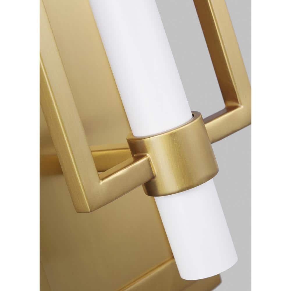 Marston Burnished Brass 18" Direct Wired Wall Sconce
