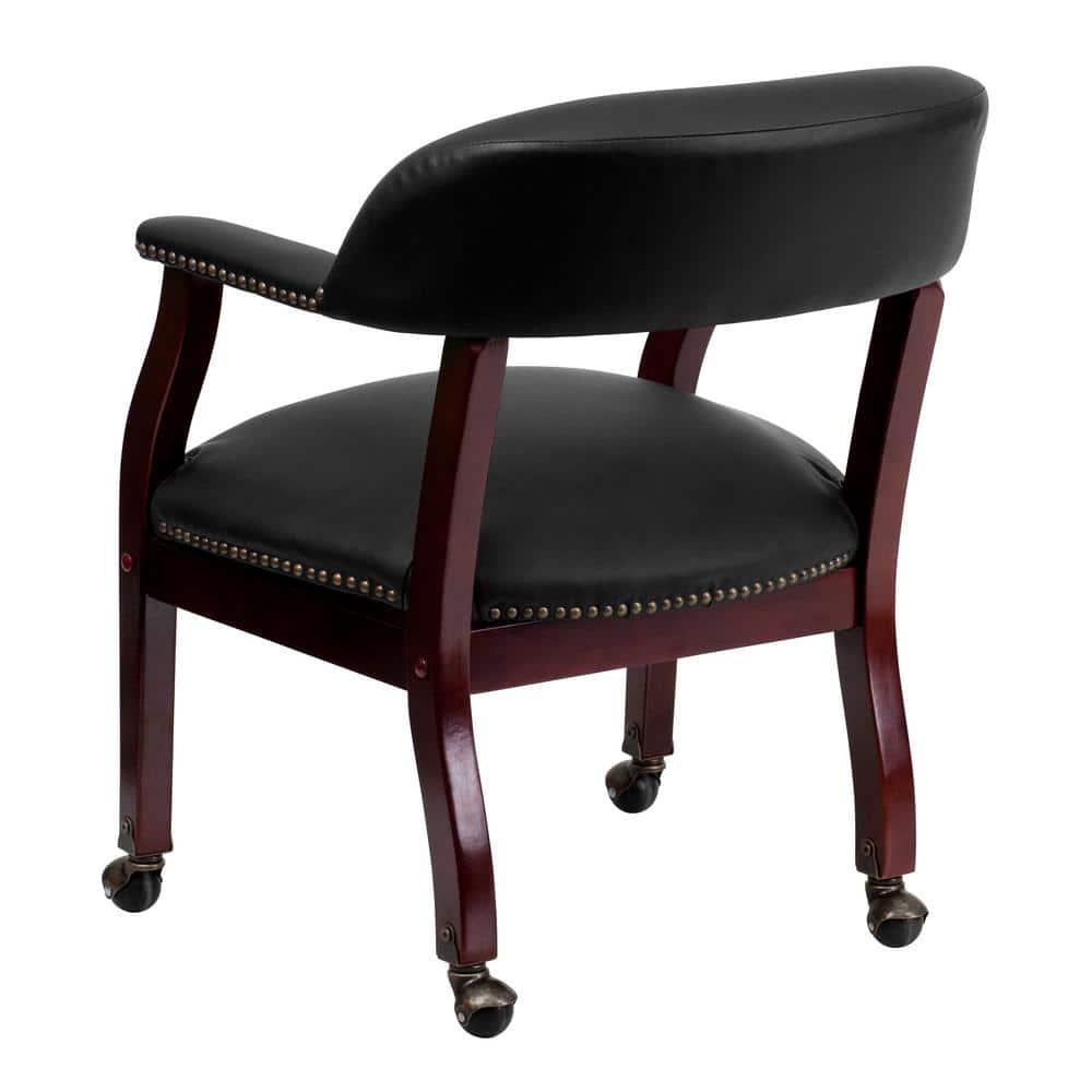 Flash Furniture Paulson Conference Chair with Accent Nail Trim and Casters