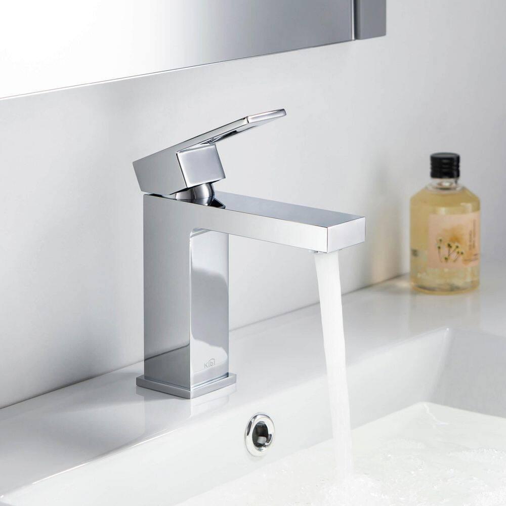 Cube Single-Hole Single-handle Bathroom Faucet