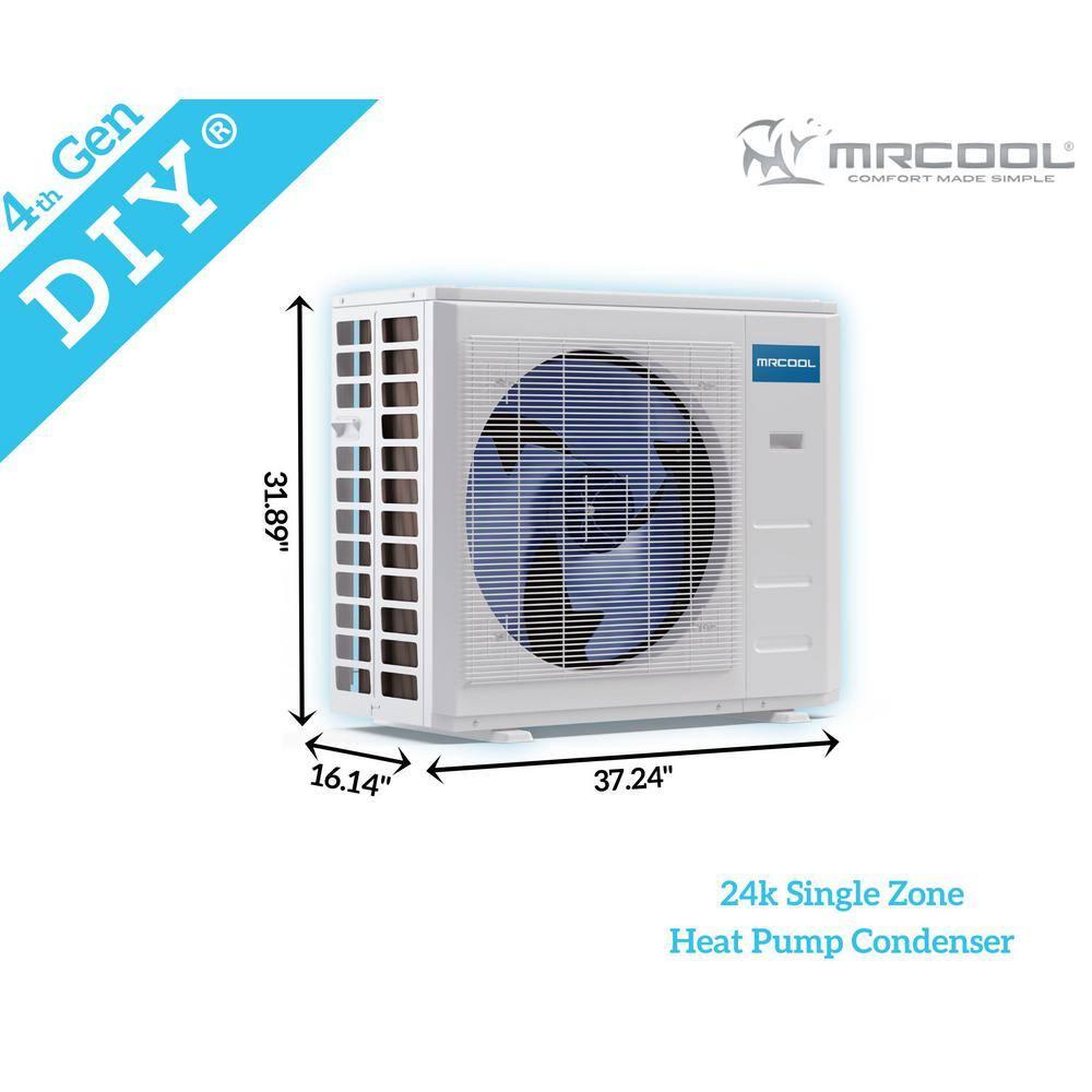 MRCOOL DIY 24k BTU 4th Gen Ductless Mini-Split AC & Heat Pump Complete System