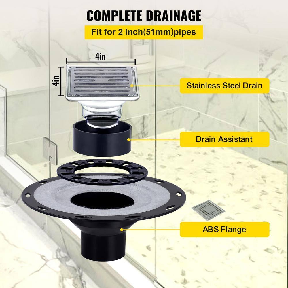 60'' W 38'' D Rectangular Single Shower Base