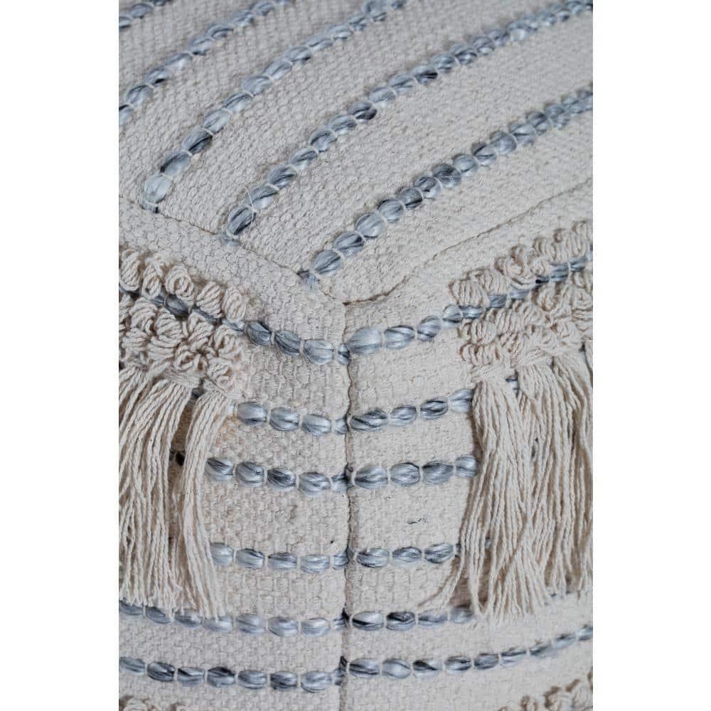 Cherokee Pouf Cream - Anji Mountain