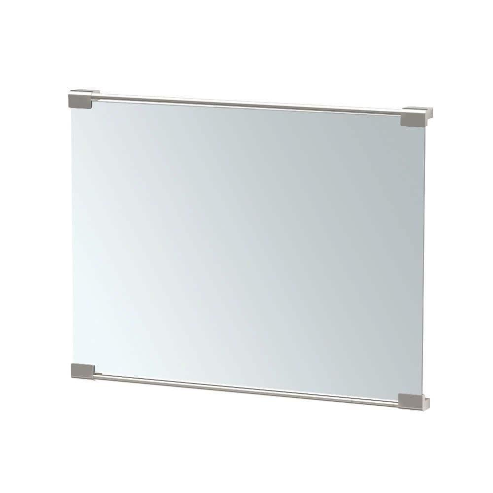 Wall Mount Décor Mirror | Rectangle Bathroom Vanity Mirror, Mount Landscape or Portrait