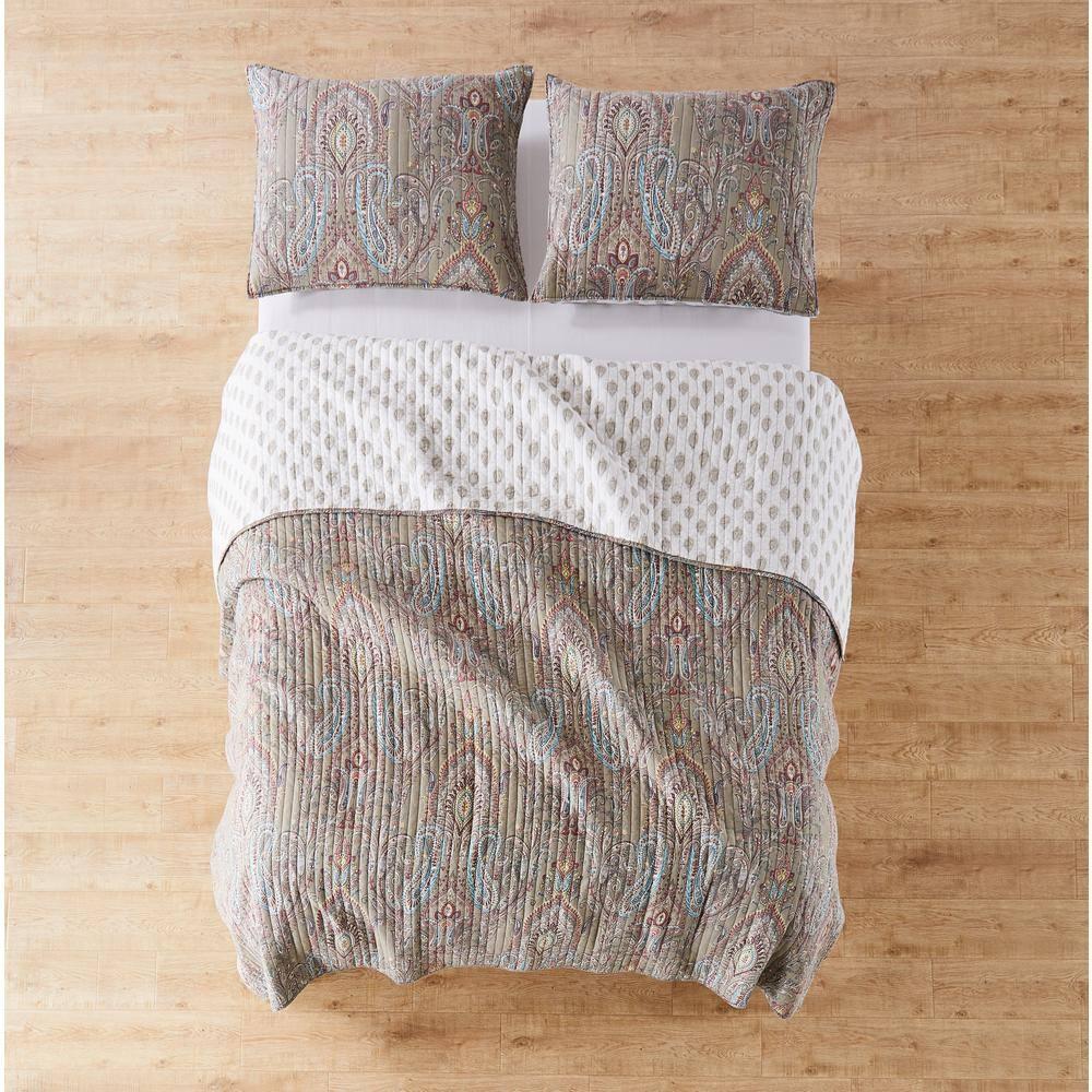 Presidio Quilt Set - One King Quilt and Two King Shams - Levtex Home