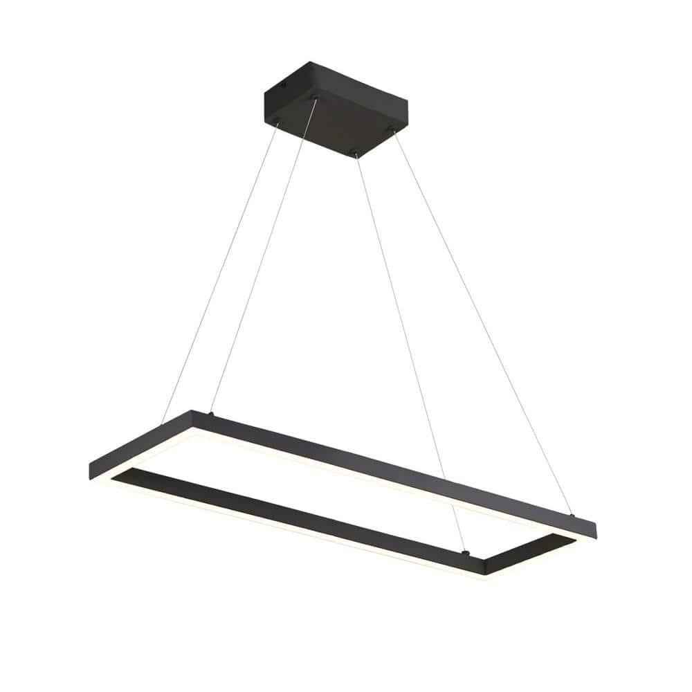 Piazza Dimmable LED Square / Rectangle Chandelier