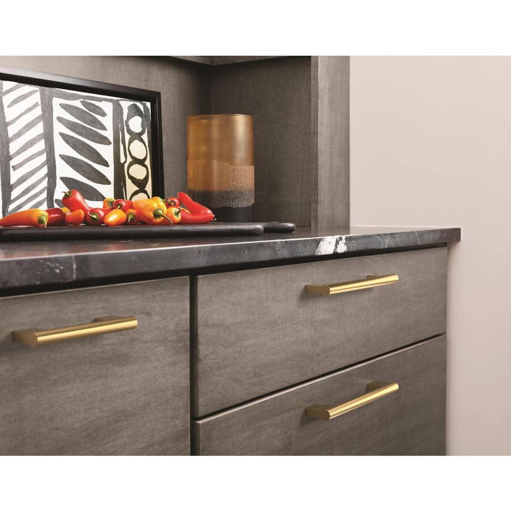 Amerock Versa 5-1/16 inch (128mm) Center-to-Center Champagne Bronze Cabinet Pull
