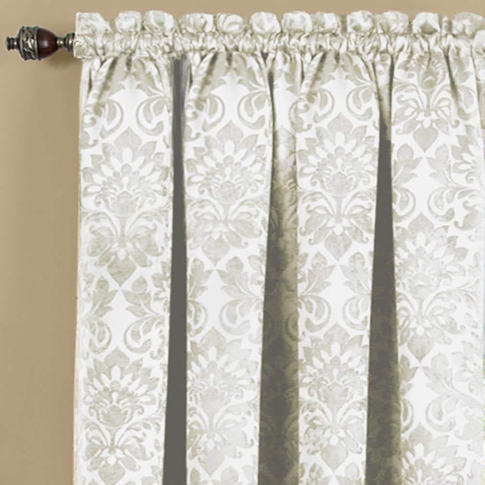 Achim Sutton Window Curtain Panel 52x84 - Ivory
