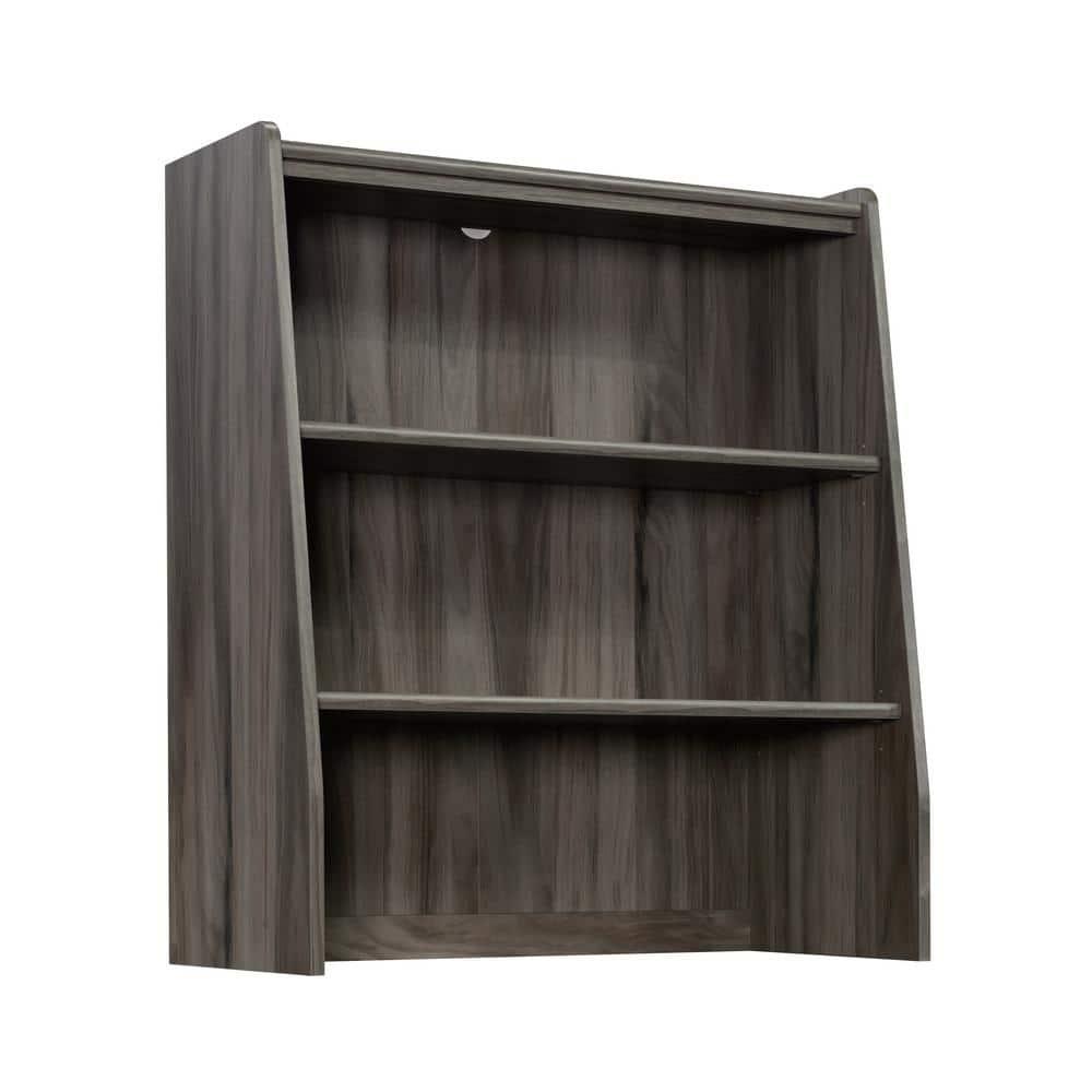 Clifford Place 2 Shelf Library Hutch Jet Acacia - Sauder: Palladia Office Hutch, Adjustable Storage