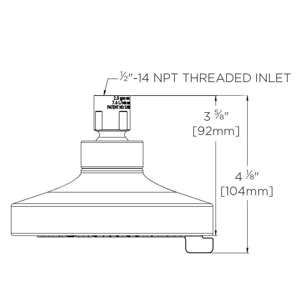 Massage Adjustable Shower Head