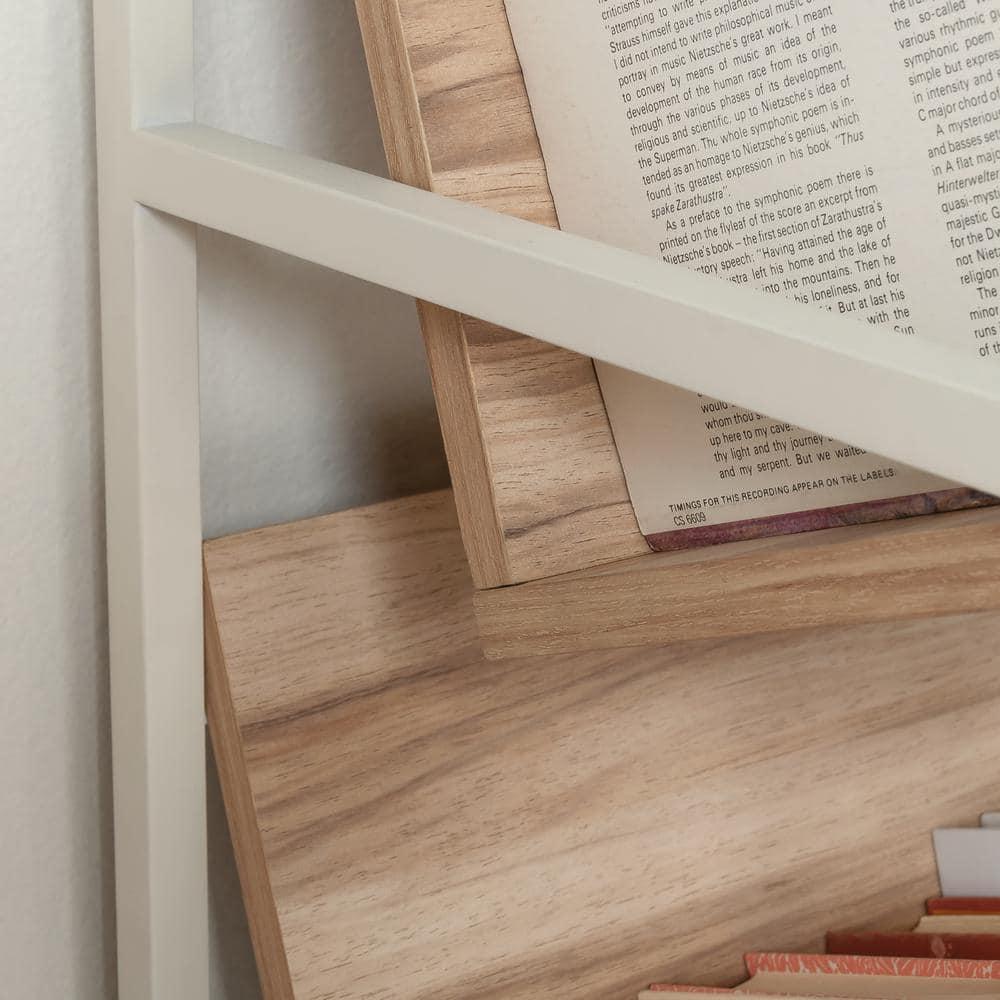 Sauder Nova Loft Accent Storage Cabinet Kiln Acacia