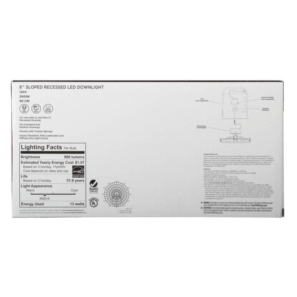 Air-Tight LED Retrofit Recessed Lighting Kit