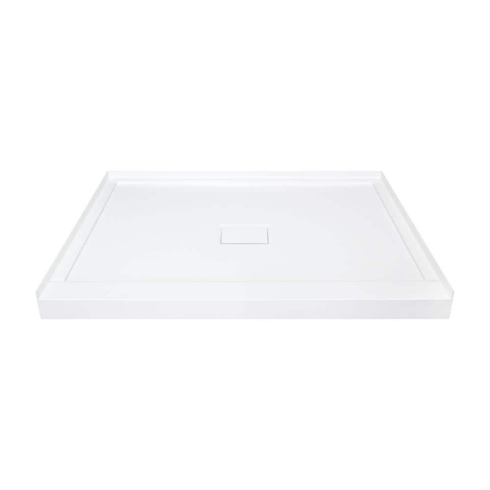 Transolid 36'' W 36'' D Square Single Shower Base FLU3636C-31