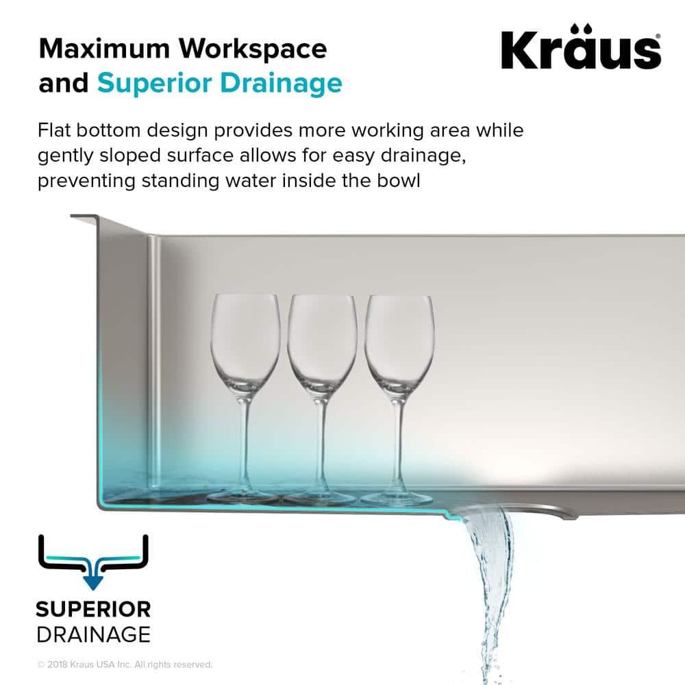 Kraus KRAUS 30-in Standart PRO Kitchen Sink Combo Set with Bolden Kitchen Faucet and Soap Dispenser KHU100-30-1610-53SS
