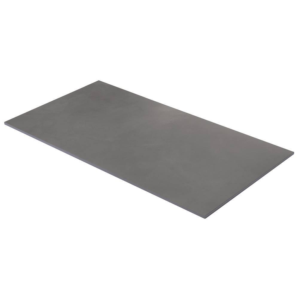 Bond Tile Ryx 15.74 in. x 31.49 in. Matte Porcelain Concrete Look Floor and Wall Tile (13.77 Sq. Ft. / Case)