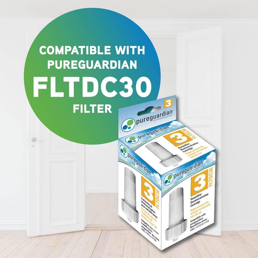 Guardian Technologies PureGuardian 1 Gal. Cool Mist Ultrasonic Tower Humidifier 320 Sq. Ft.