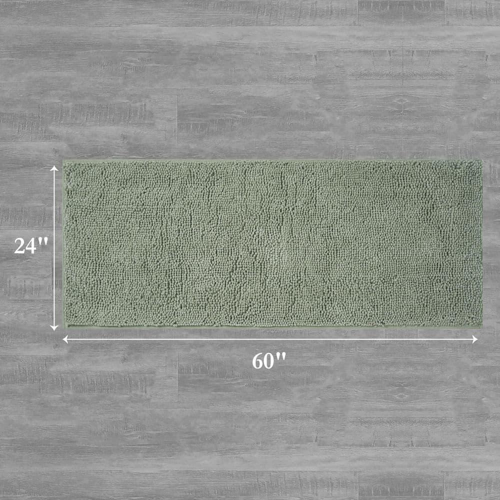 Resort Collection Chenille Plush Loop Bath Mats