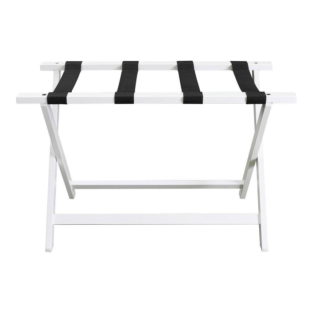 Kiflic Heavy Duty 30" Extra-Wide Luggage Rack,Solid wood Suitcase Stand for Guest Room, Bedroom, Hotel