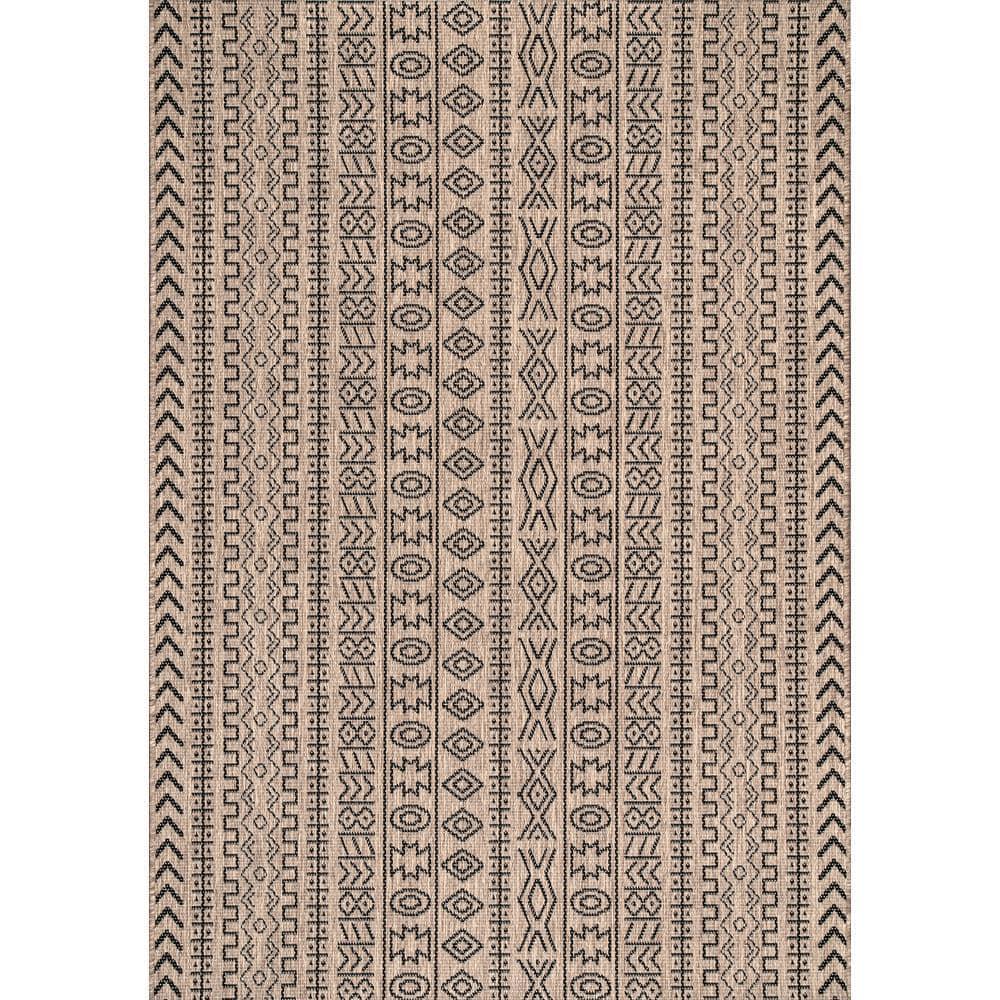 Nuloom Indoor and Outdoor Jamie Area Rug 5x7, Brown