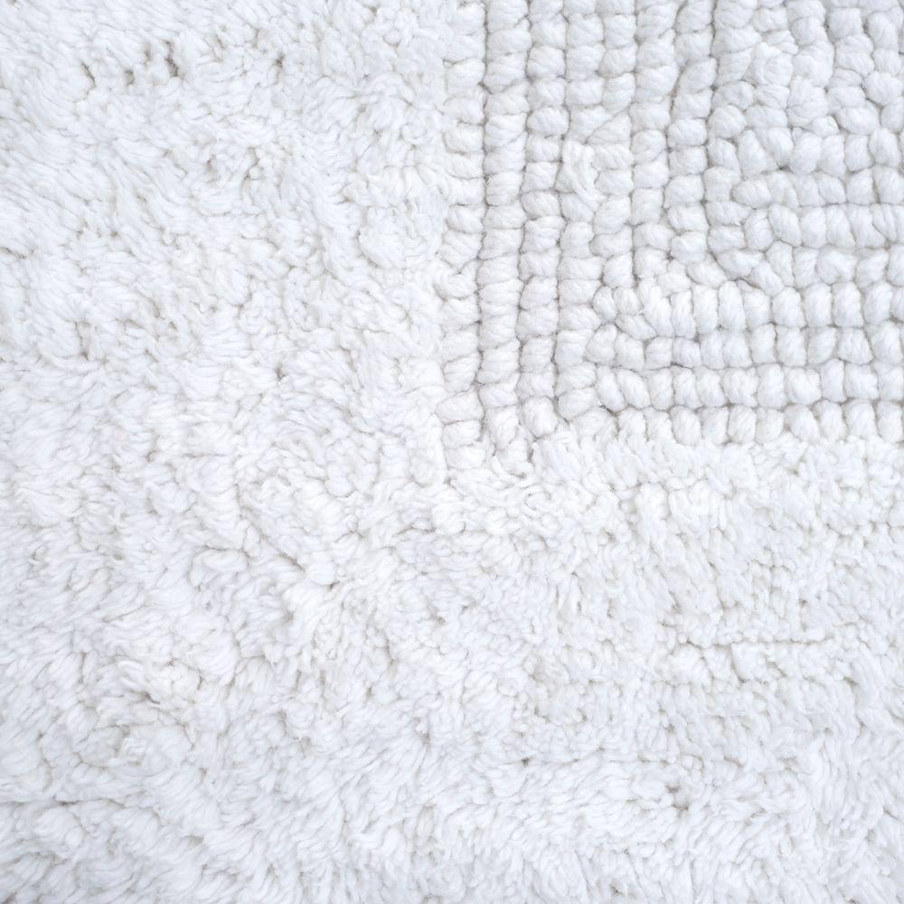Lavish Home 100% Cotton Reversible Long Bath Rug