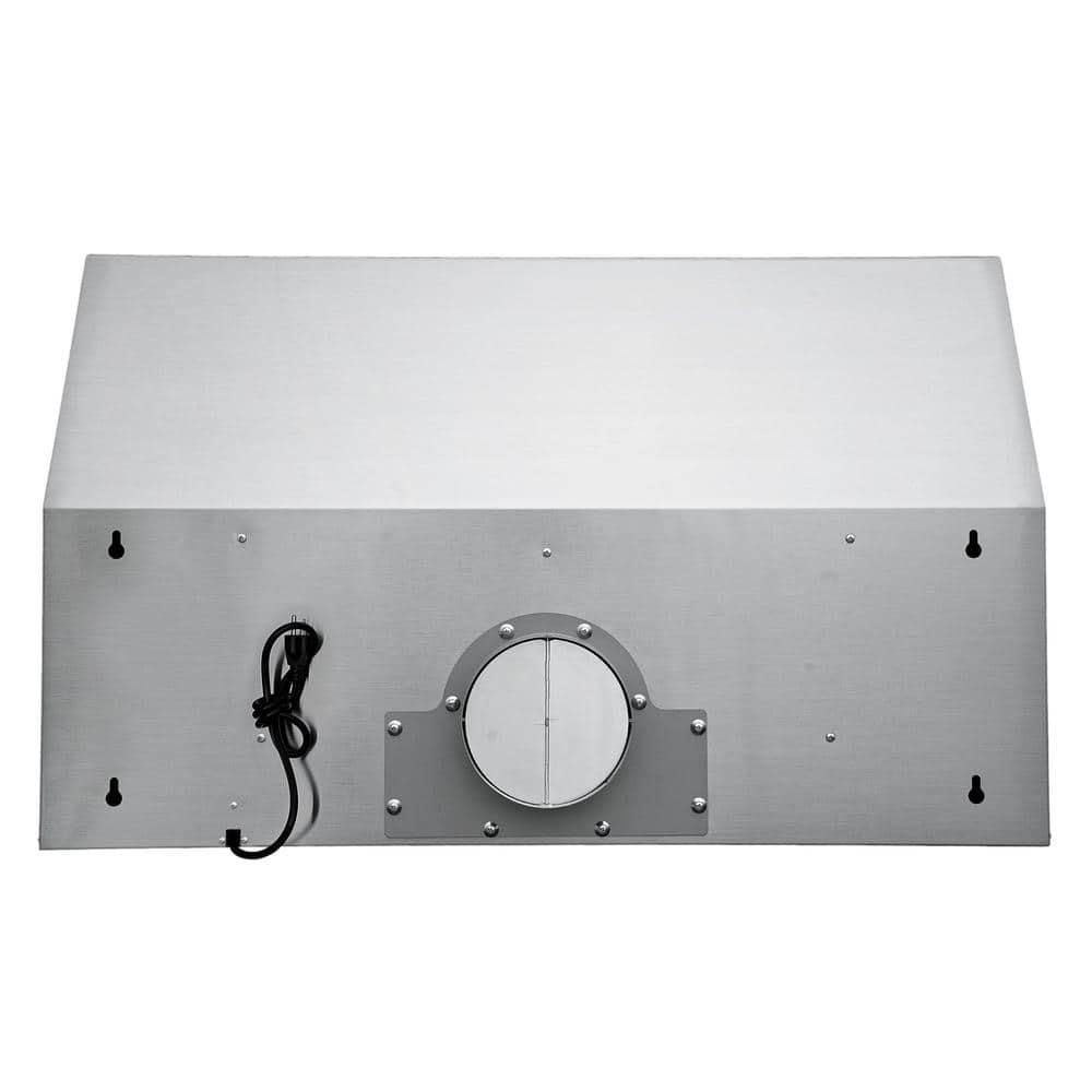 Cosmo 36 in. Haven Collection Ducted Under Cabinet Range Hood, Touch Controls, LED Lights, Permanent Filters, Stainless Steel